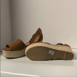 COPY - Lane Bryant Platform Wedge Sandals Brown 9…